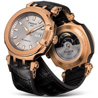 Orologio Tissot Uomo T-Race in Acciaio placcato oro rosa T1154073703100 - T1154073703100
